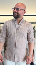 Gant linen shirt beige