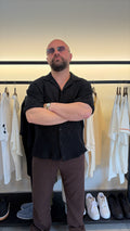 Cotton shirt oversized