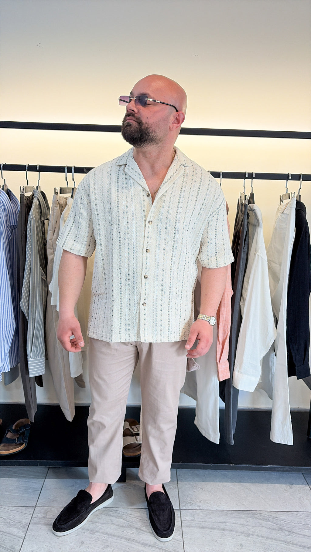 Unique Shirt Beige