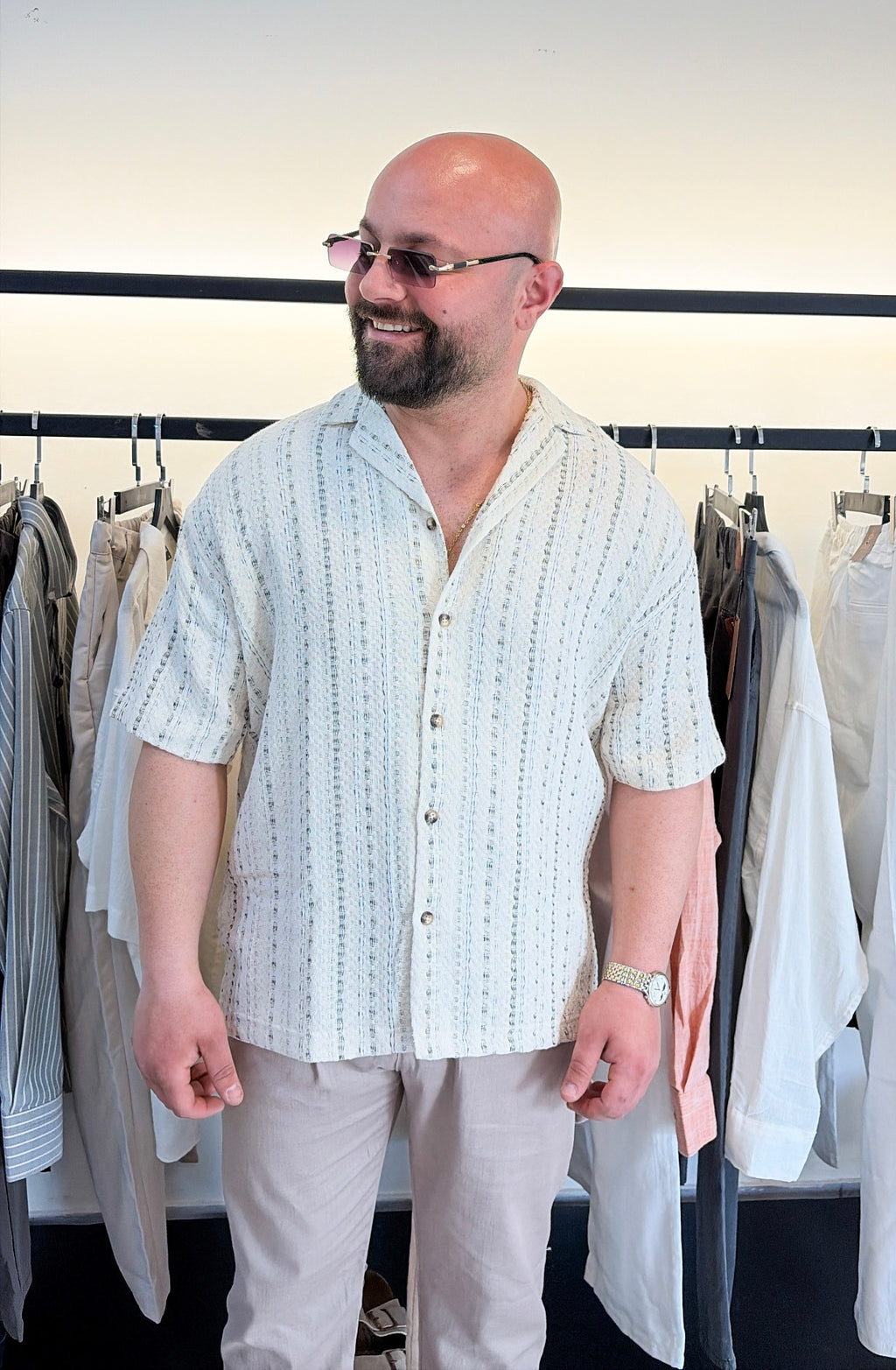 Unique Shirt Beige