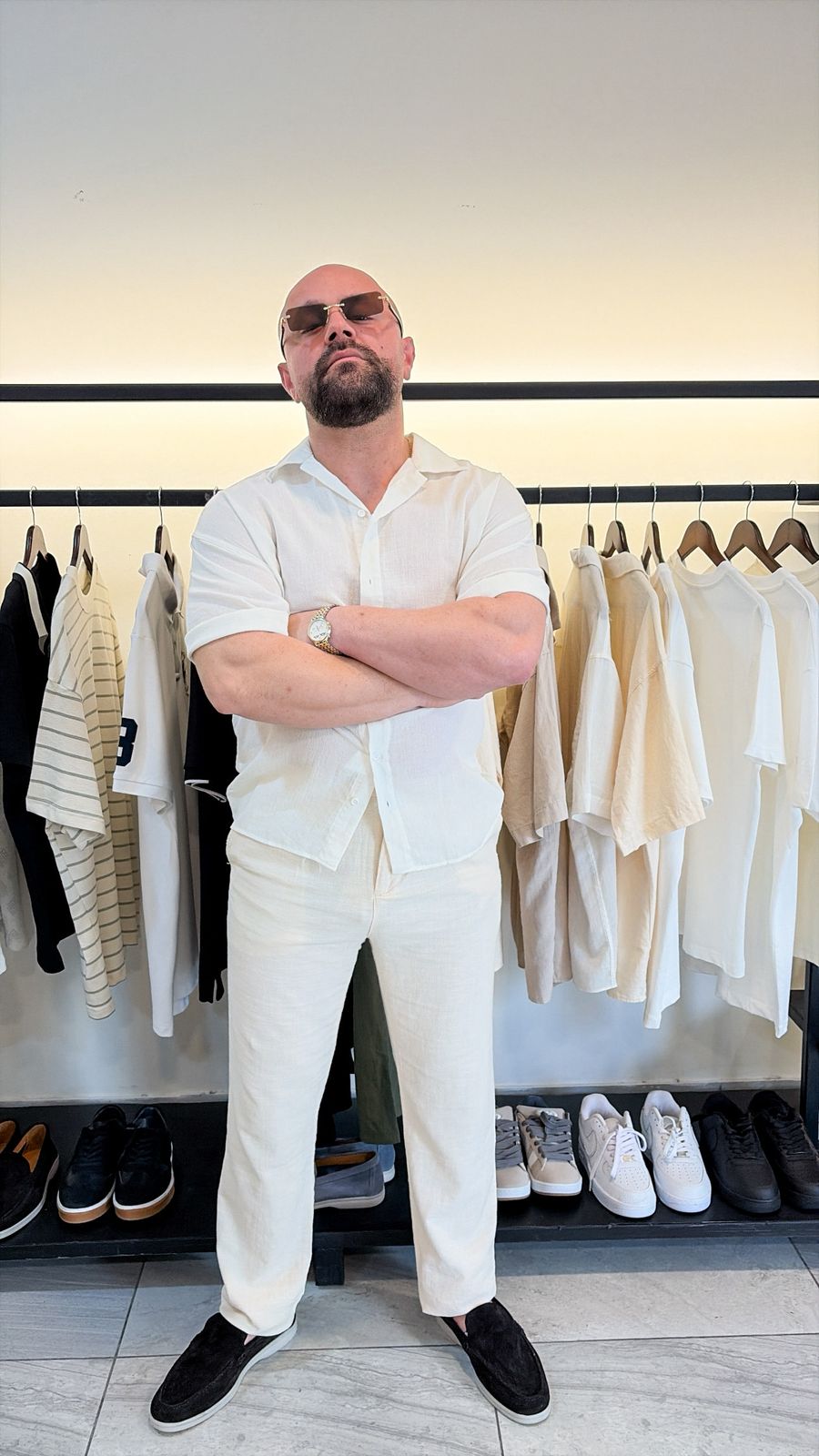Linen shirts