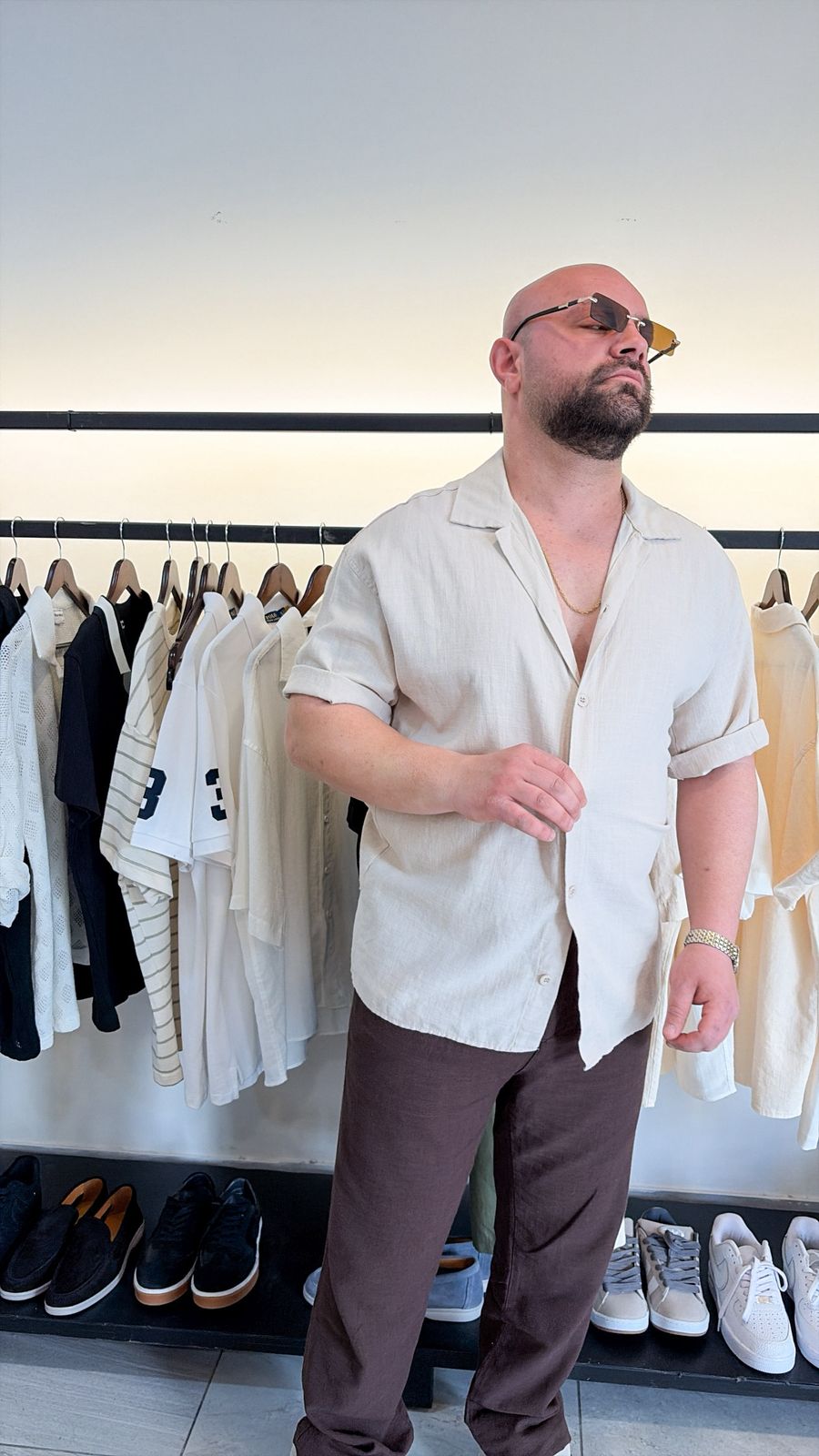 Linen shirts