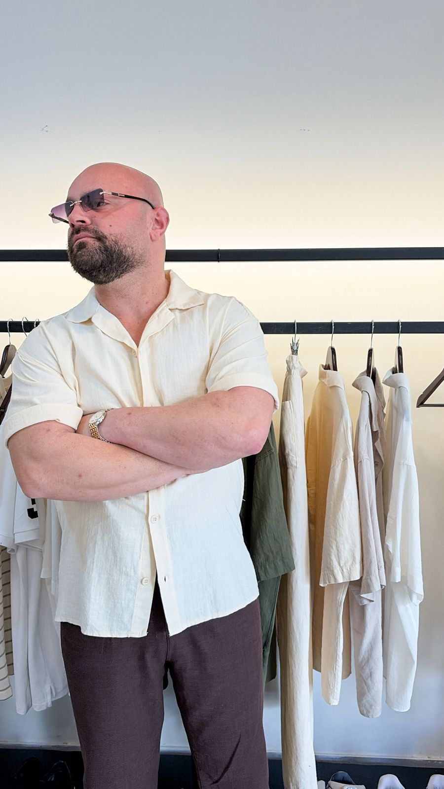 Linen shirts