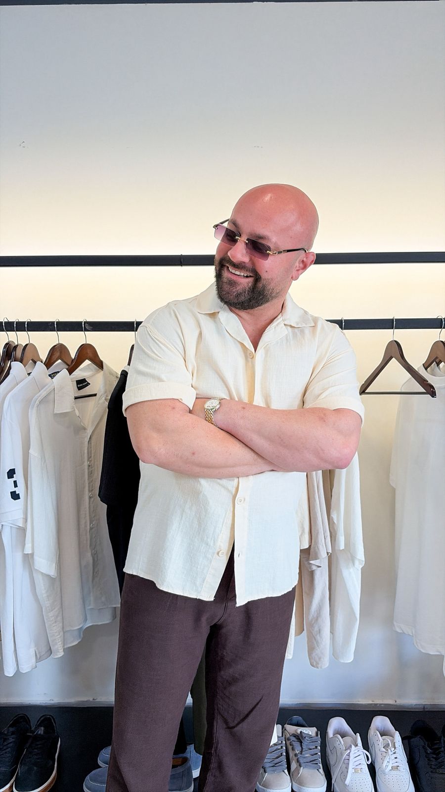 Linen shirts