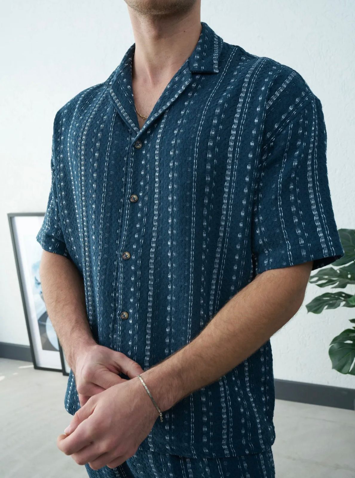 Unique Shirt  Blue