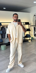 Matching Set linen Beige