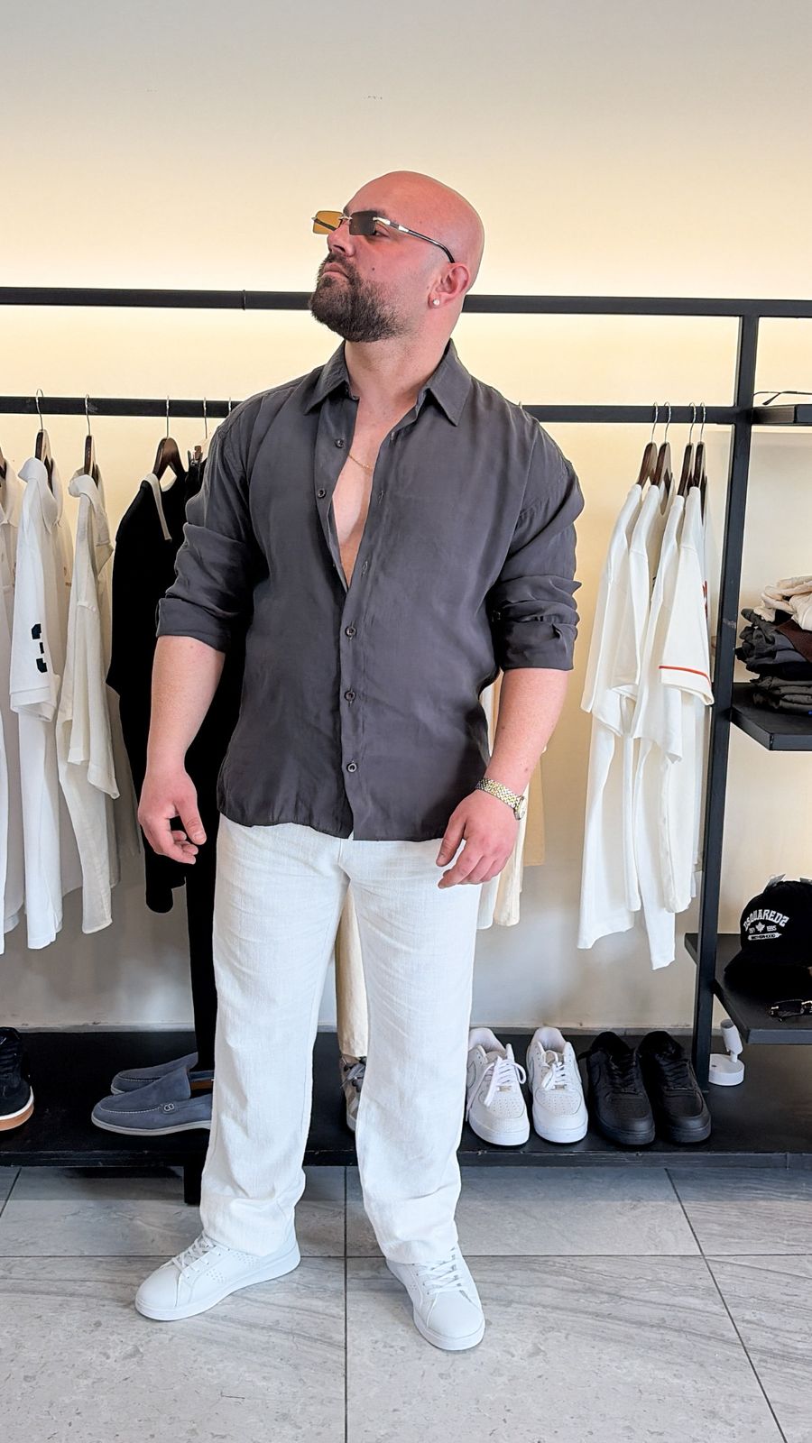 Summer Shirts dark grey