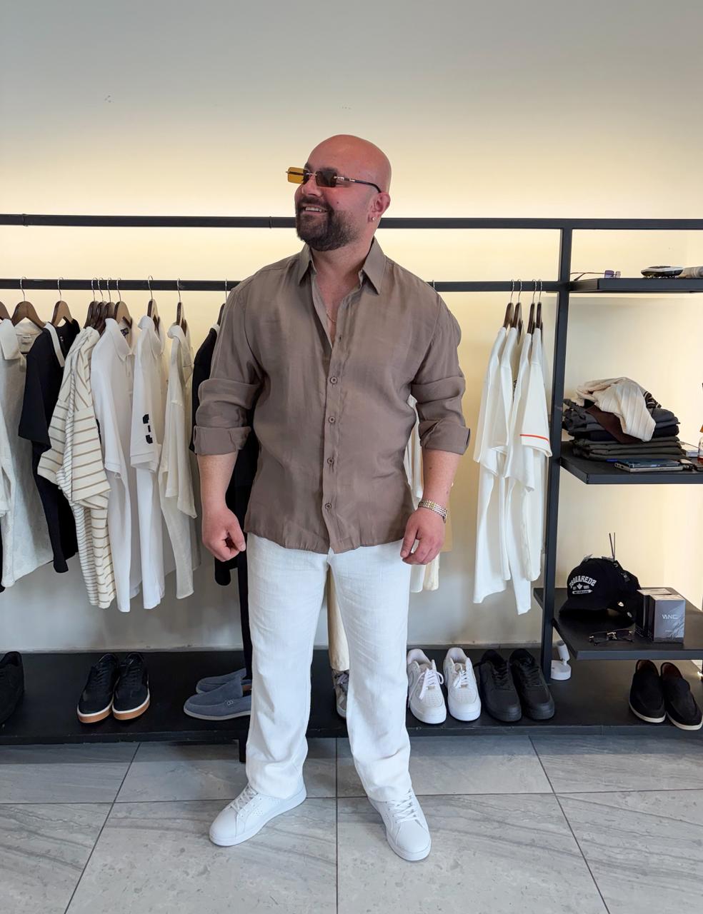 Summer Shirts Brown